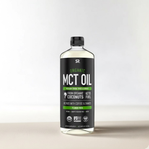 【スポーツリサーチ】 オーガニックMCTオイル 1,183mL つるりん腸活 有機ココナッツ100%由来 中鎖脂肪酸 栄養 エネルギー補給 栄養補給 オーガニック 健康維持 糖質制限 ダイエット ケト ビーガン 植物由来 美容 【コストコ】睡眠美容研究所