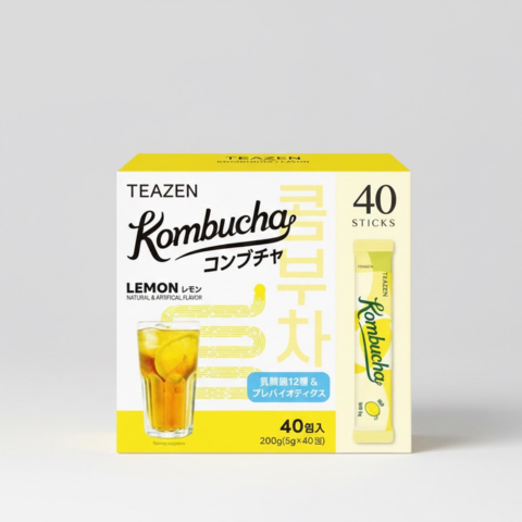 TEAZEN】 コンブチャ 40包