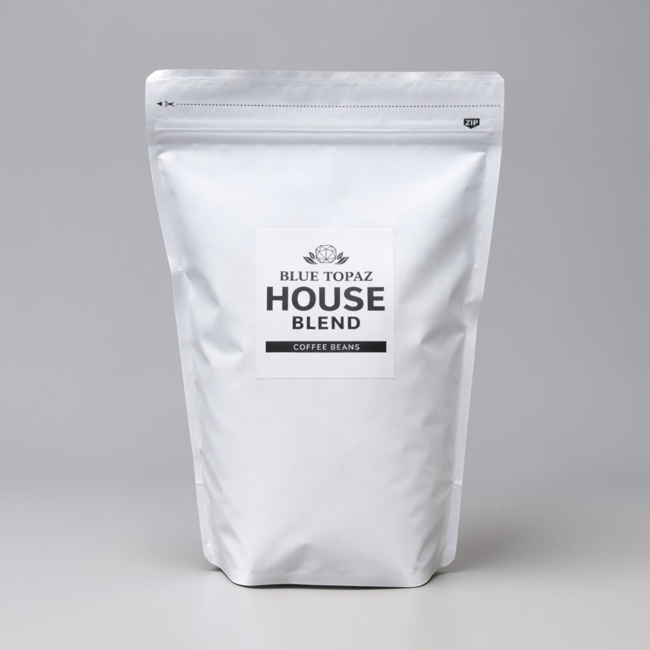 おかわりしたくなるコーヒー BLUE TOPAZ HOUSE BLEND コーヒー豆 500g ブルートパーズ ハウスブレンド 自然栽培 高級アラビカ種 ティピカAA 無農薬 コストコ スタバ風