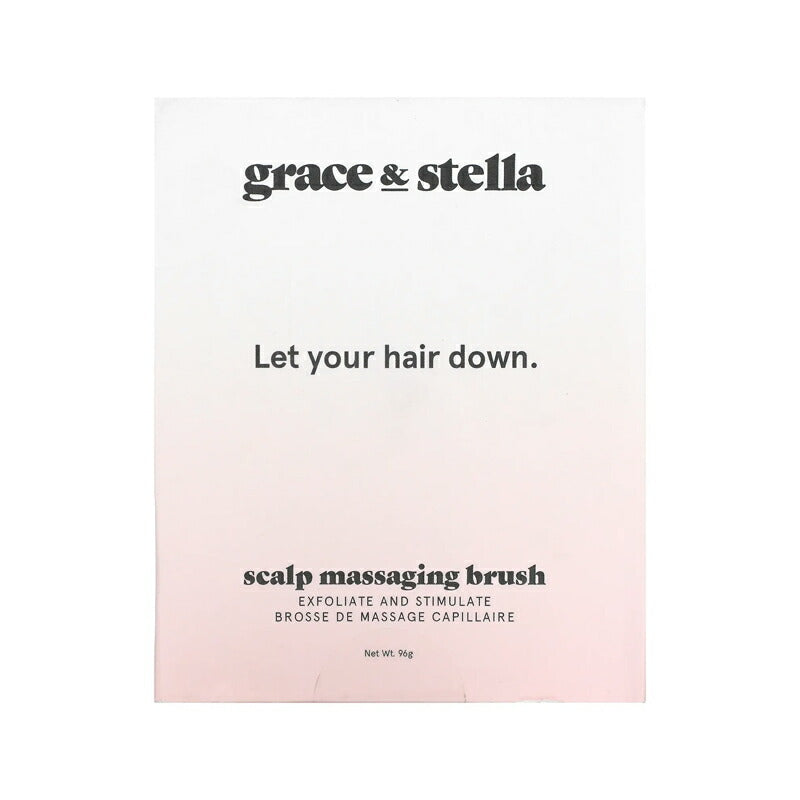 【Grace & Stella】(グレース & ステラ)スカルプ 頭皮マッサージブラシ 頭皮マッサージ 頭皮ケア 頭皮ブラシ 美容グッズ バスタイム お風呂時間 美容 サッパリ