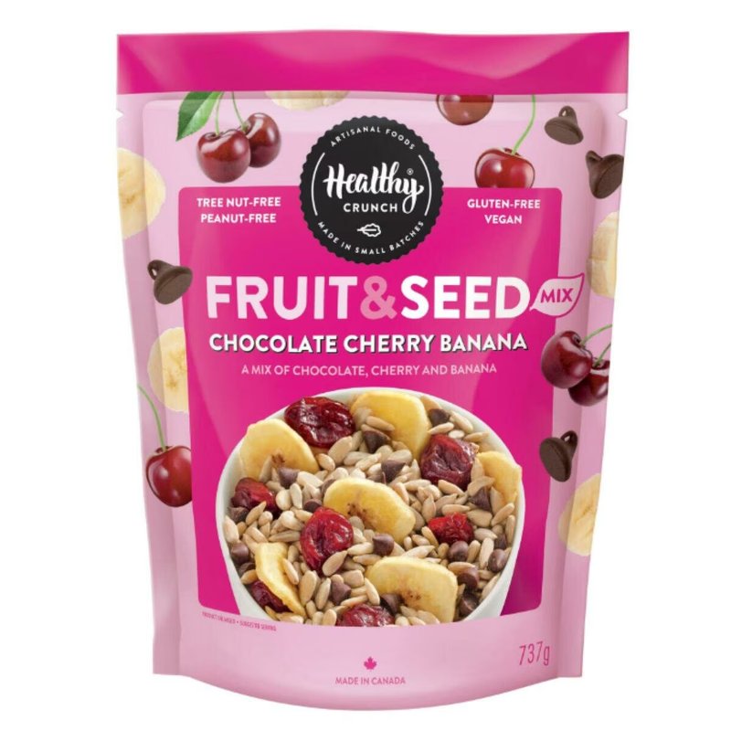 ヘルシークランチ フルーツ＆シード ミックス 737g チョコレート チェリー バナナ Healthy Crunch グルテンフリー ヴィーガン ケト認証 ナッツ不使用 低糖質 トレイルミックス おやつ コストコ