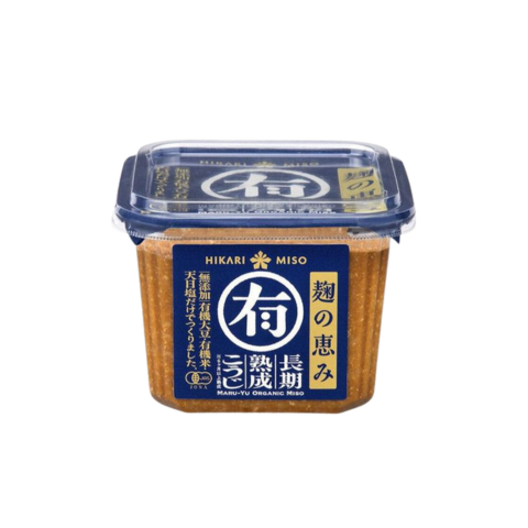 マル有 無添加 有機味噌（750g）／自然の恵みをそのままに、添加物不使用の安心・安全な味噌