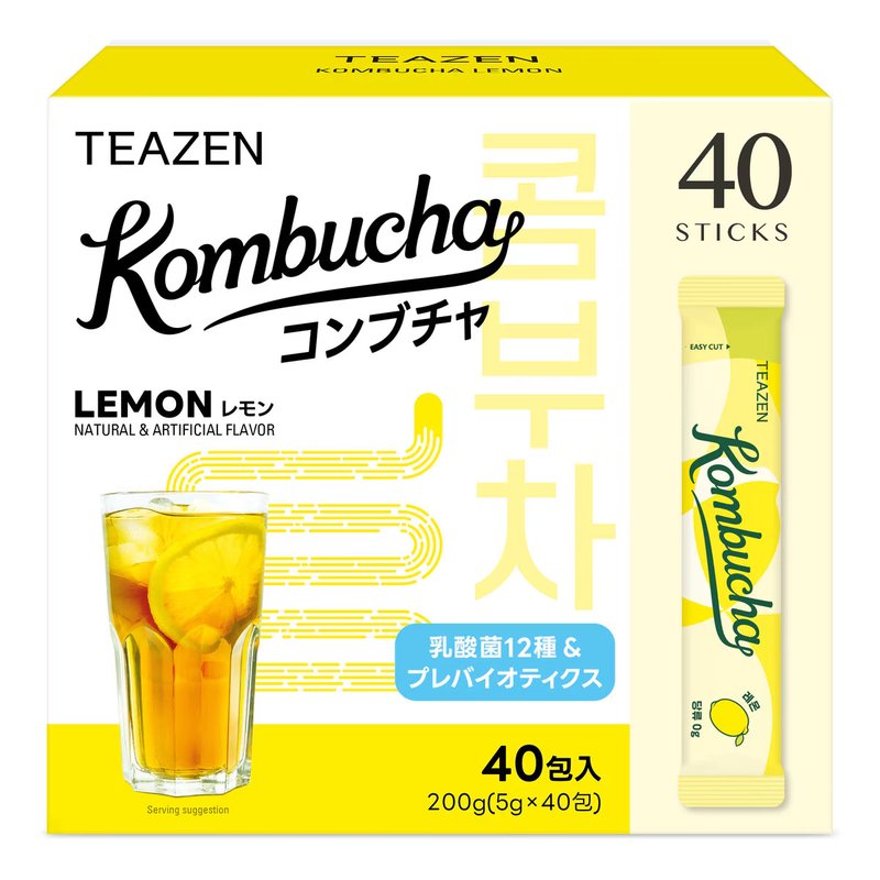 【TEAZEN】 コンブチャ 40包