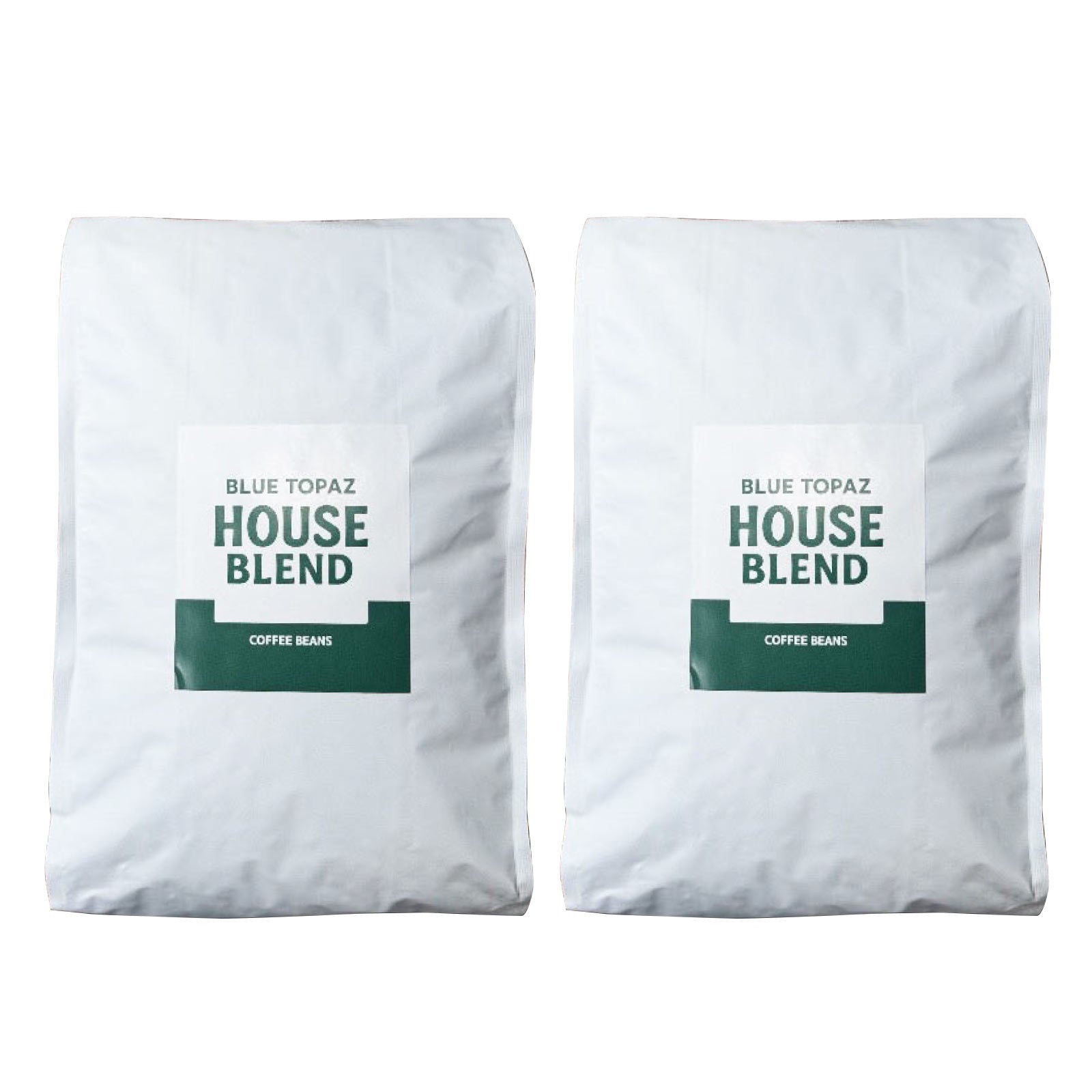 【2個セット】コーヒー豆 1kg ブルートパーズ ハウスブレンド ウガンダ産 アラビカ種 ティピカ 無農薬 コストコ セブンカフェ スタバ風 【BLUE TOPAZ HOUSE BLEND 】