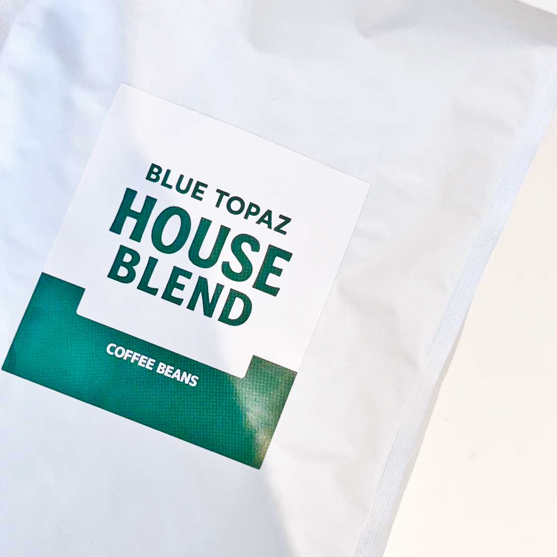 【2個セット】コーヒー豆 1kg ブルートパーズ ハウスブレンド ウガンダ産 アラビカ種 ティピカ 無農薬 コストコ セブンカフェ スタバ風 【BLUE TOPAZ HOUSE BLEND 】