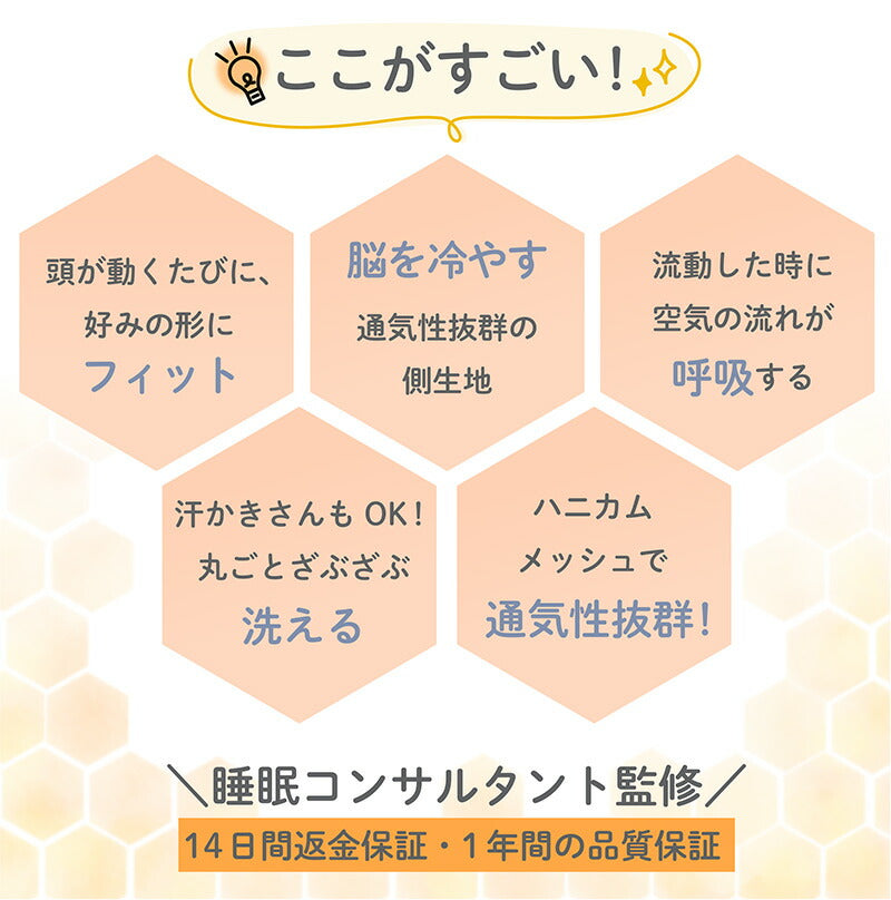 1位獲得 呼吸する小学生のまくら／通気素材ですっきり快適、清潔に保てる学びを支える1枚【EsmeraldA 公式】