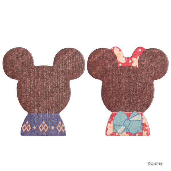 日本限定【Disney｜KIDEA】ディズニー キディア  JAPAN (ミッキー ミニー 富士山セット) 木製 知育玩具 おもちゃ 積み木 つみき ブロック お正月 正月 誕生日 お祝い プレゼント ギフト キデア