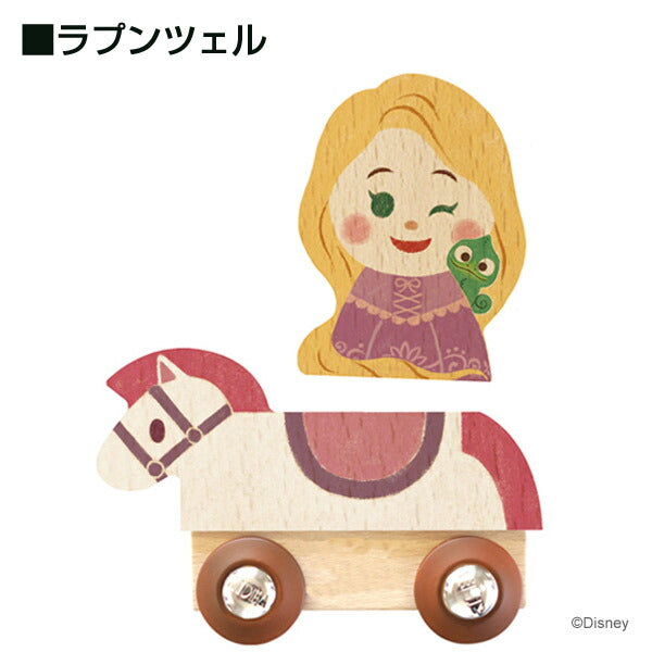 【Disney｜KIDEA】ディズニー キディア ビークル VEHICLE（ラプンツェル・ミッキーマウス・エイリアン） 木製 車両 おもちゃ 積み木 ブロックかわいい　インテリア 入園祝い プレゼント ギフト